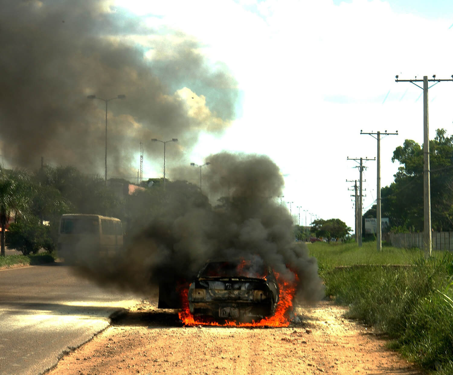 Fire accident